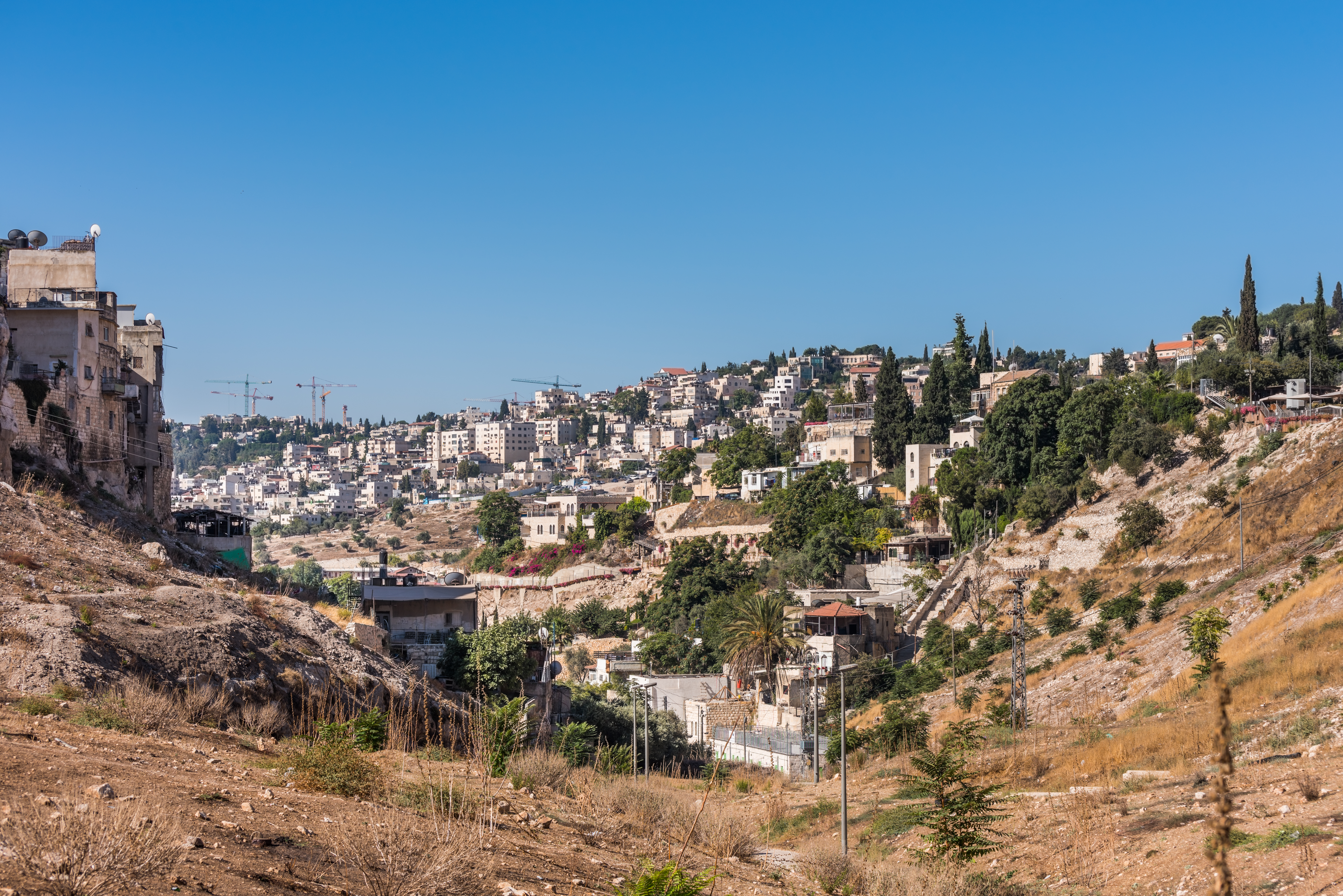 Mount Zion and Kidron Valley