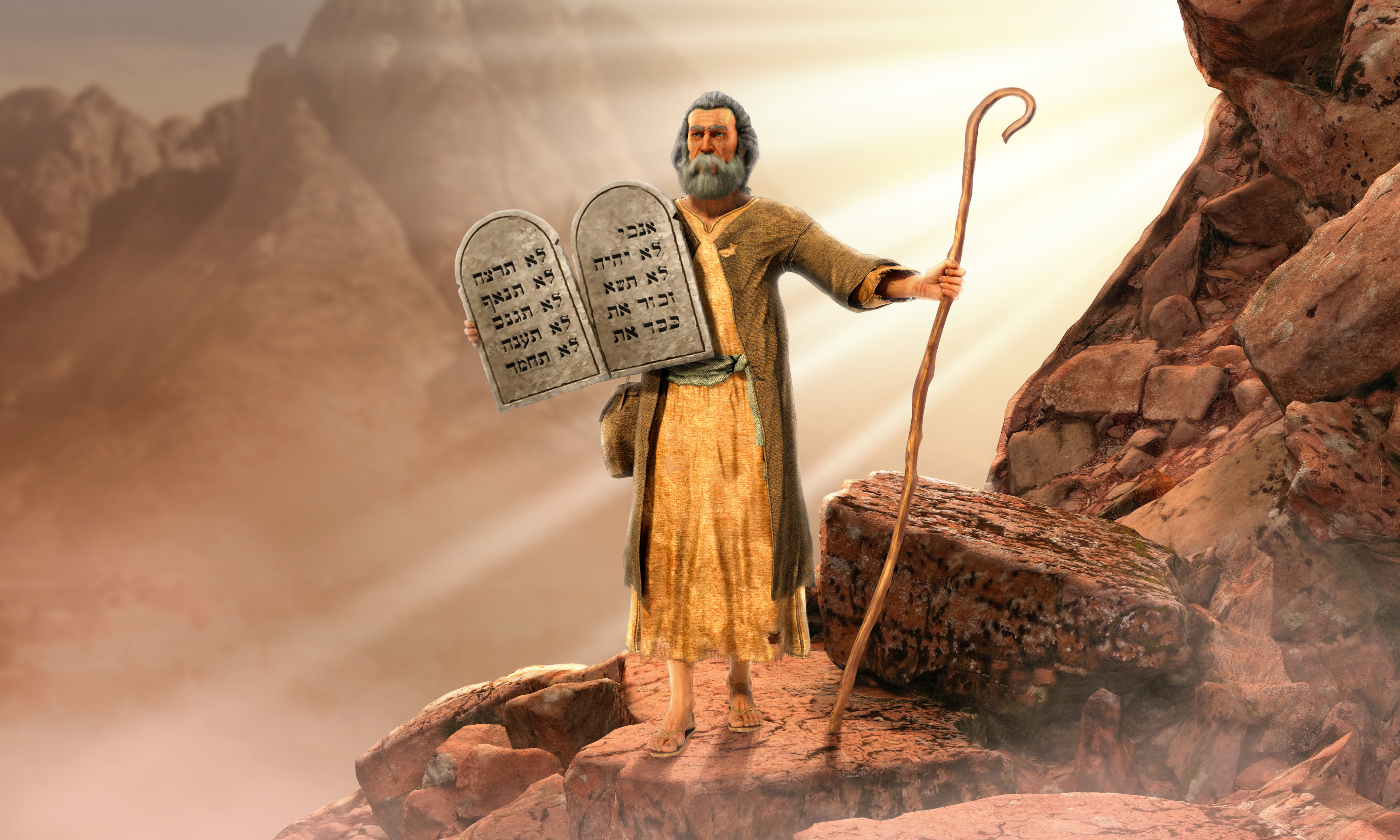 Moses on Mount Sinai